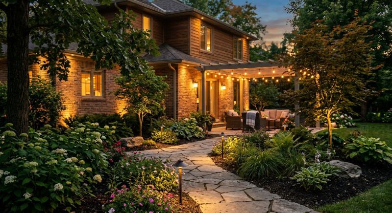 Patio Lights Installation in Denver, CO