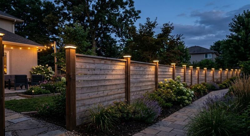 Fence Lighting Installation in Honolulu, HI