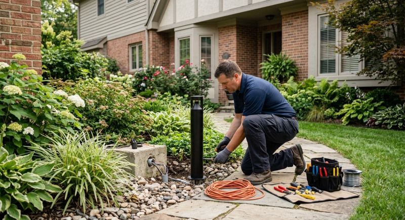 Patio Lights Installation in Provo, UT