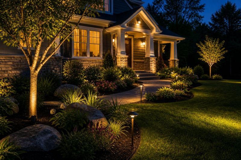 Sidewalk Lighting Installation in Prescott Valley, AZ