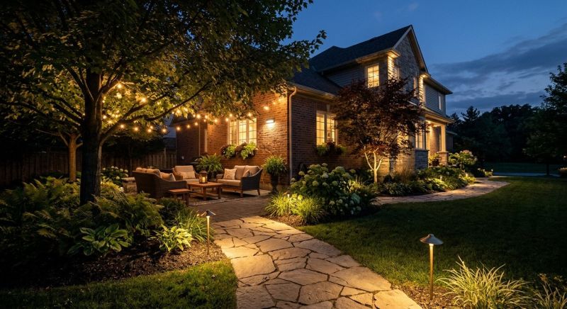 Terrace Lighting Installation in Honolulu, HI